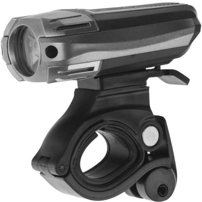 Передняя лампа/аккумулятор/300lm USB алюм. черно-серебристый.