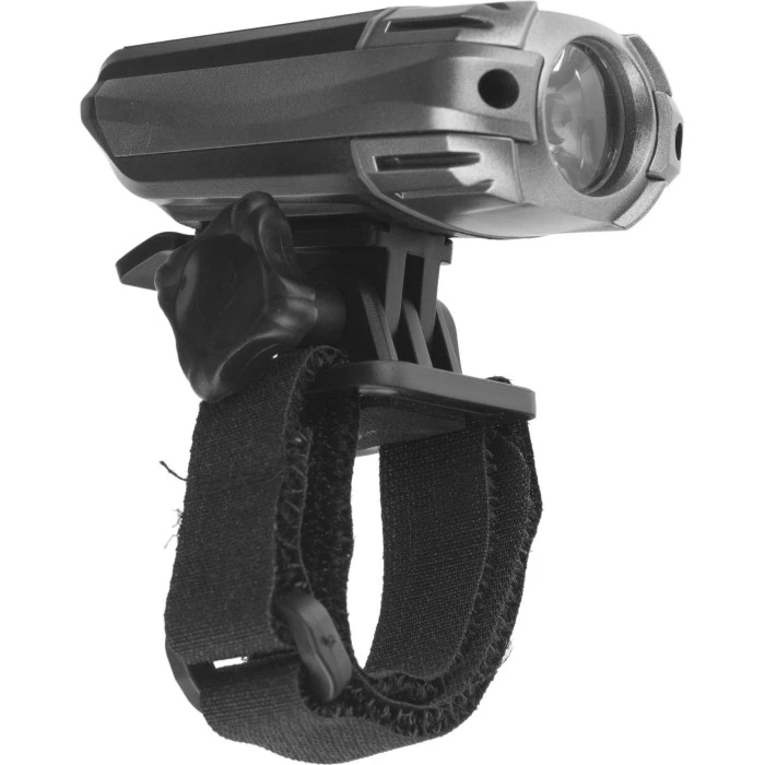 Передняя лампа/аккумулятор/300lm USB алюм. черно-серебристый.