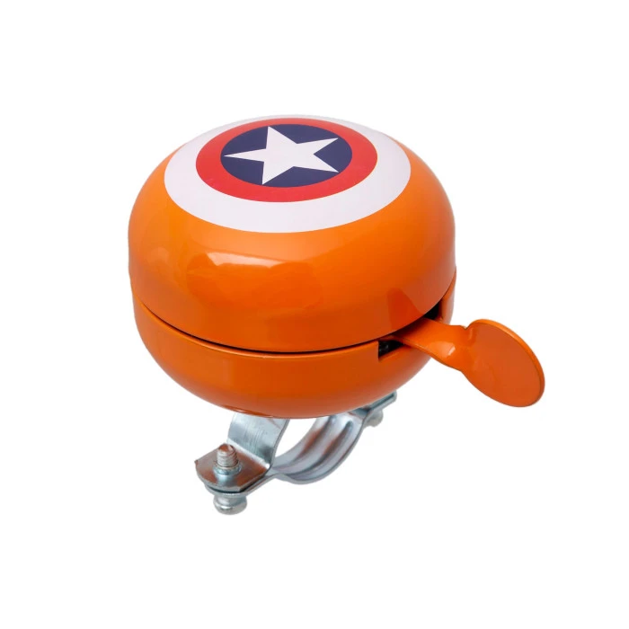 Дзвінок алюміній/пластик 60мм AMERICA помаранчевий BB3231