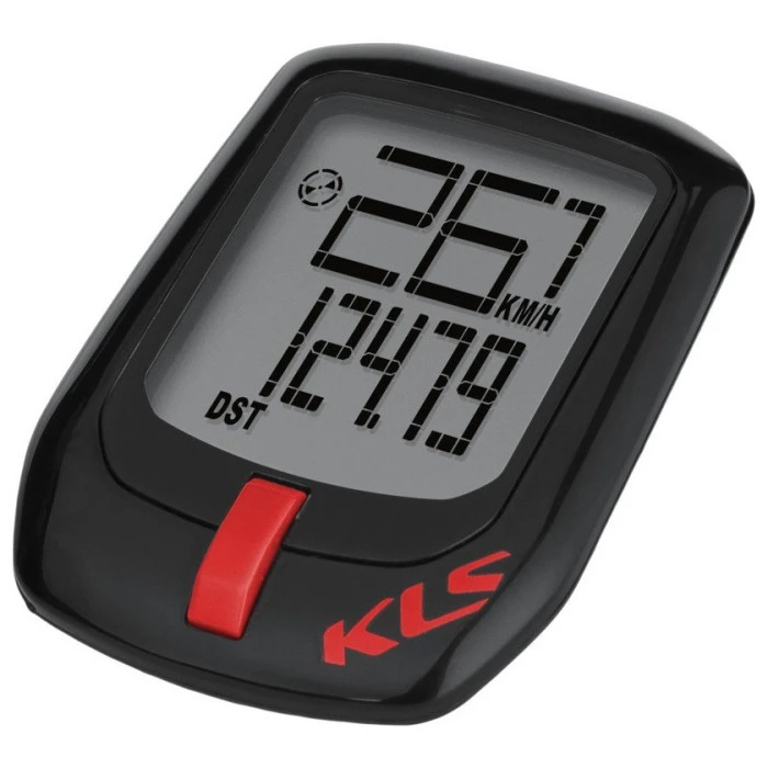 Велокомп'ютер KELLYS DIRECT чорно-червоний 9-функцій