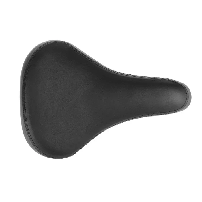 Сідло BMX DIRT довжина-240мм, ширина-165мм + ремінь, чорний