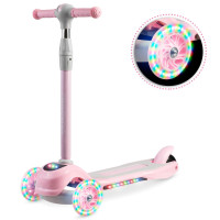 Самокат детский трехколесный Ricokids Piko розовый
