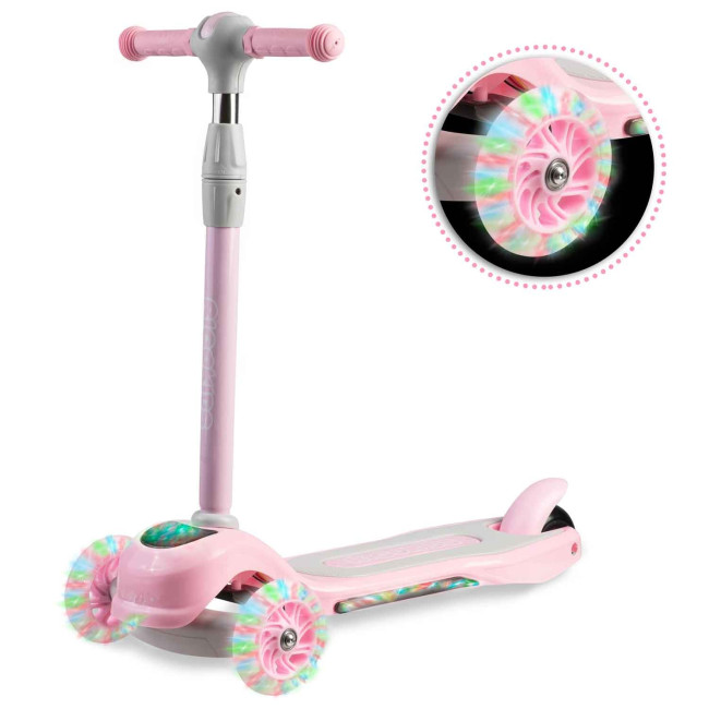 Самокат детский трехколесный Ricokids Piko розовый