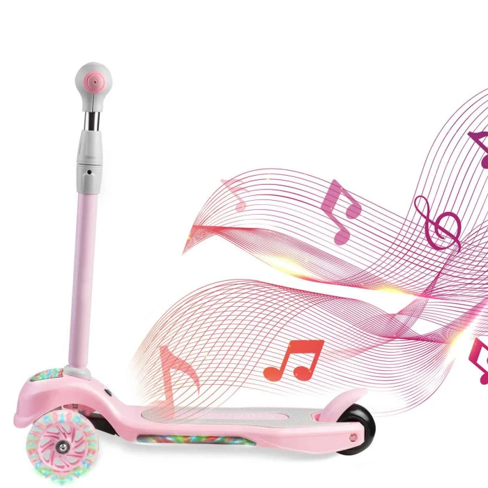 Самокат дитячий триколісний Ricokids Piko рожевий