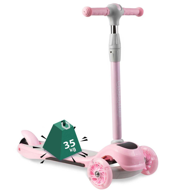 Самокат детский трехколесный Ricokids Piko розовый