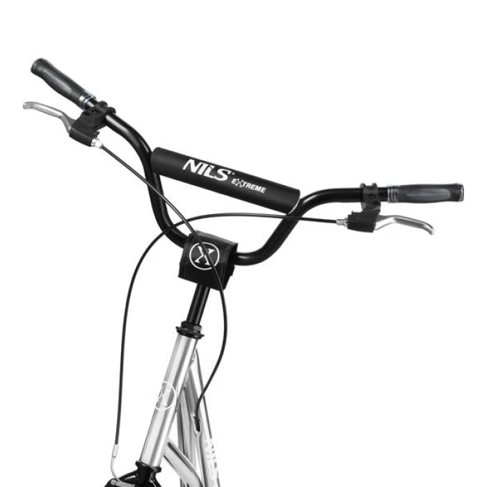 Самокат NILS EXTREME WH10121, чорно-сірий