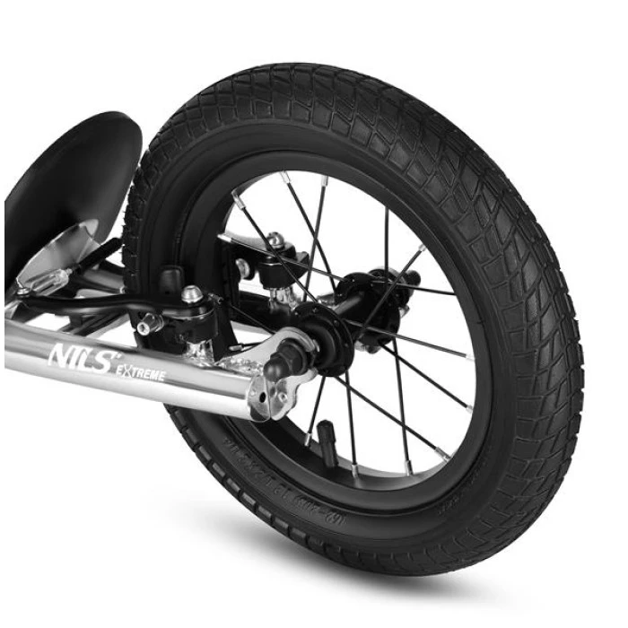 Самокат NILS EXTREME WH10121, чорно-сірий