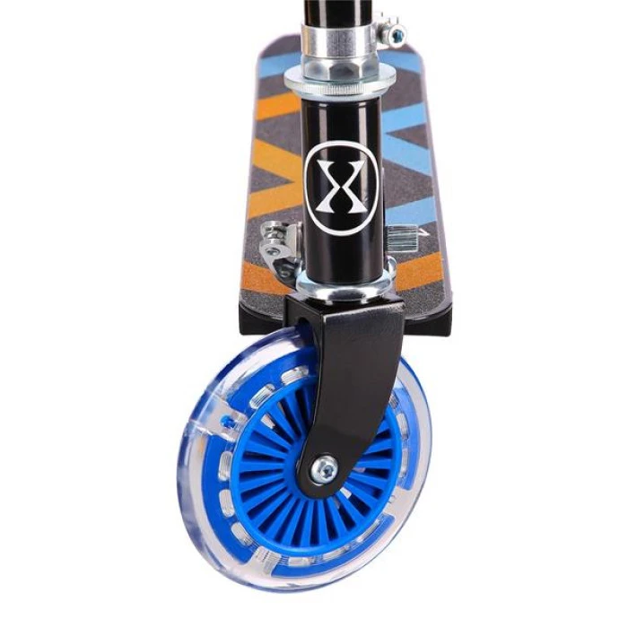 Детский самокат Nils Extreme HD025 черно-синий