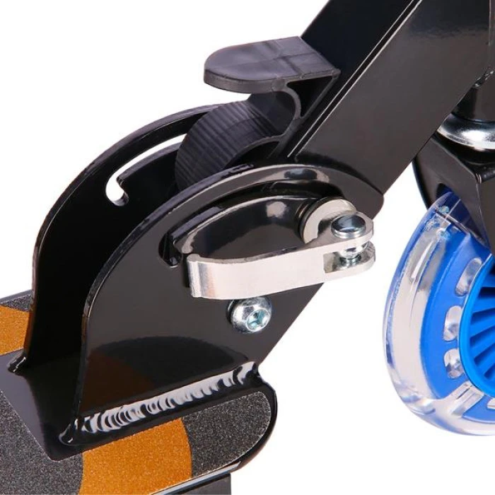 Детский самокат Nils Extreme HD025 черно-синий