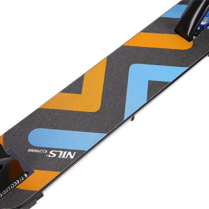 Детский самокат Nils Extreme HD025 черно-синий