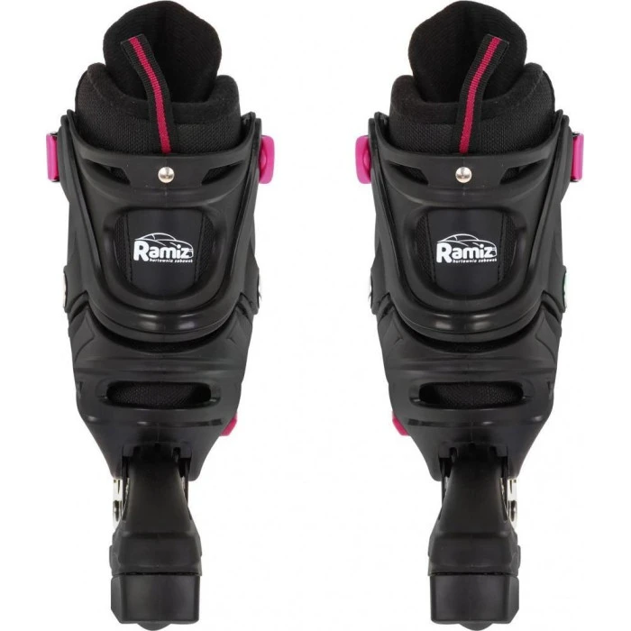 Набор роликовых коньков 4 в 1 Размер 39-43 Розовый