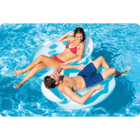 Крісло надувне подвійне Intex 56800, 198 x 117 см