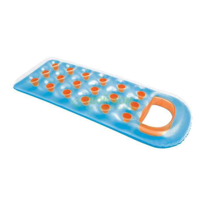 Матрац надувний для плавання Intex 59895-blue блакитний, 188 x 71 см