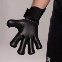 Перчатки вратарские Football Masters Invictus X PRO BLACK р.9, черные