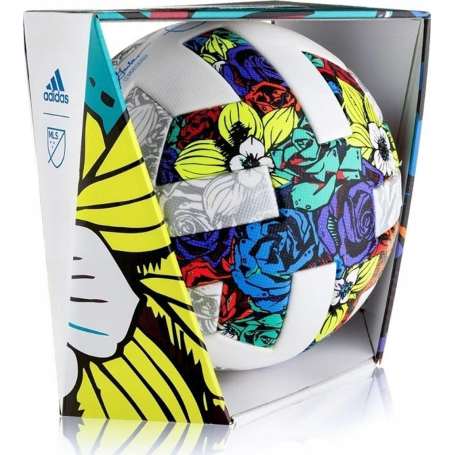Мяч футбольный Adidas MLS Pro H57284 размер 5, разноцветный