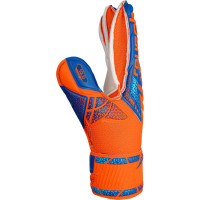 Рукавички воротарські Reusch Attrakt Solid Finger Support Junior 5472510 2290 р.8, синьо-помаранчеві