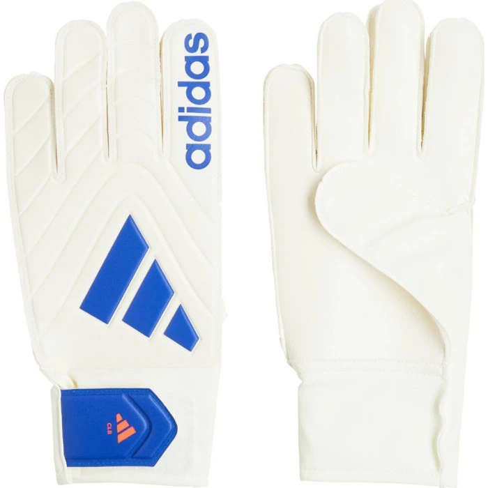 Рукавички воротарські Adidas Copa Club Goalkeeper IX3835 р.8, біло-сині