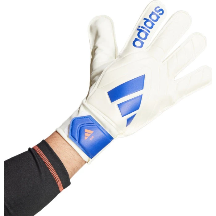 Рукавички воротарські Adidas Copa Club Goalkeeper IX3835 р.8, біло-сині