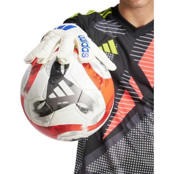 Рукавички воротарські Adidas Copa Club Goalkeeper IX3835 р.8, біло-сині