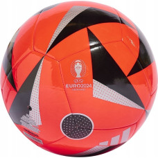 Футбольный мяч Adidas Euro24 Club Fussballliebe IN9375 размер 3, красно-черный