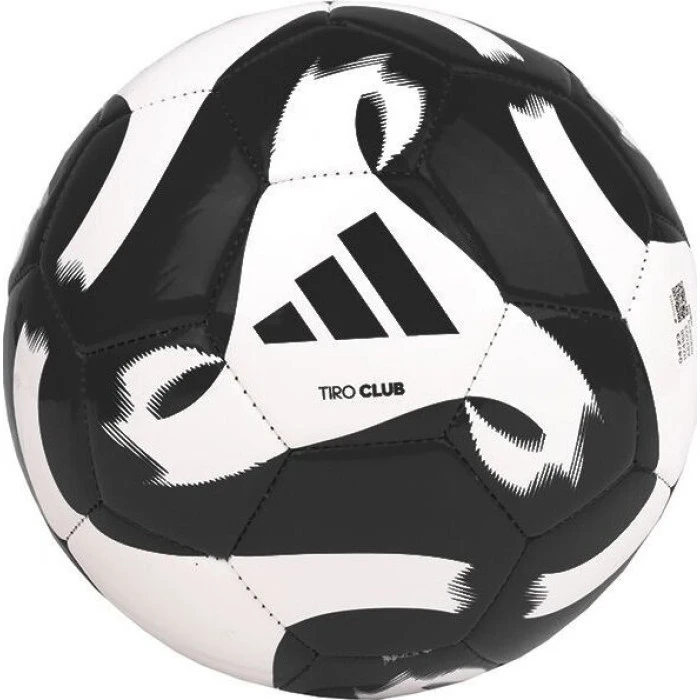 Футбольный мяч Adidas Tiro Club HT2430 размер 3, черно-белый