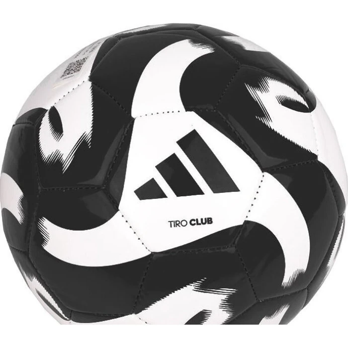Футбольный мяч Adidas Tiro Club HT2430 размер 3, черно-белый