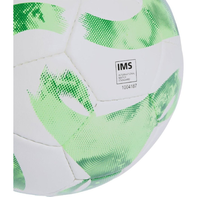 М'яч футбольний Adidas Tiro Match HT2421 розмір 5, біло-зелений
