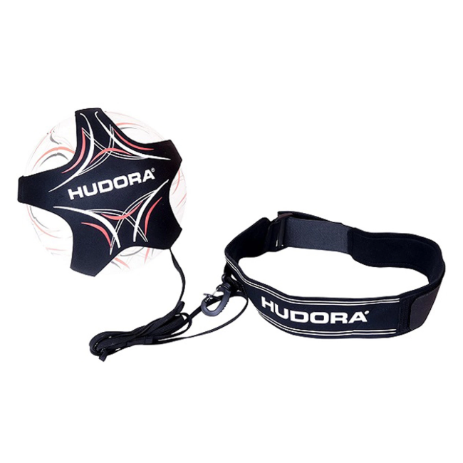 Футбольный тренажер Hudora Soccer Rebound Trainer, черный