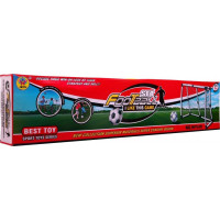 Ворота футбольные детские Ramiz HF540 130 x 103 см, черно-белые