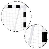 Футбольные ворота 180 x 120 x 60 см NS-464 черно-белые