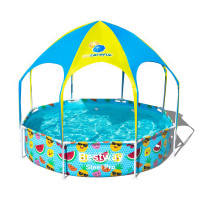 Бассейн каркасный детский Steel Pro Frame Pool Bestway 56432 244x51 см