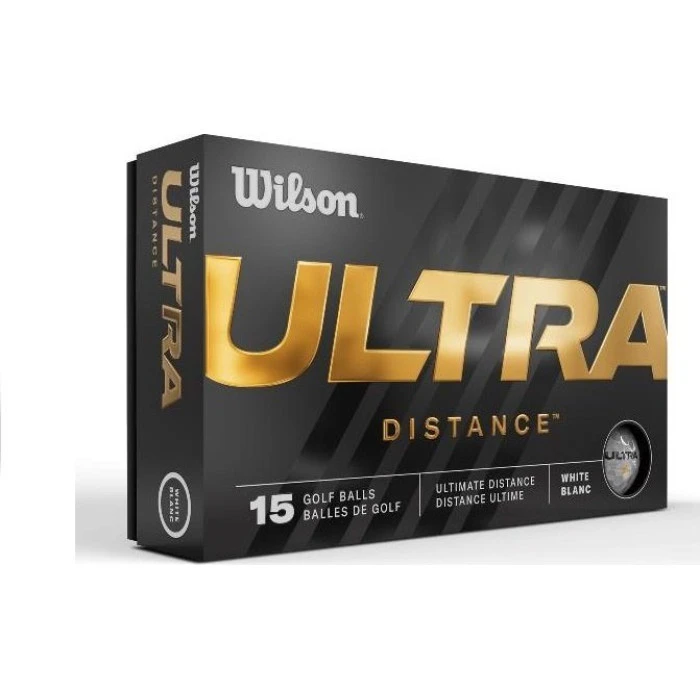 Мячи для гольфа Wilson ULTRA Distance 2023 15 шт, желтые