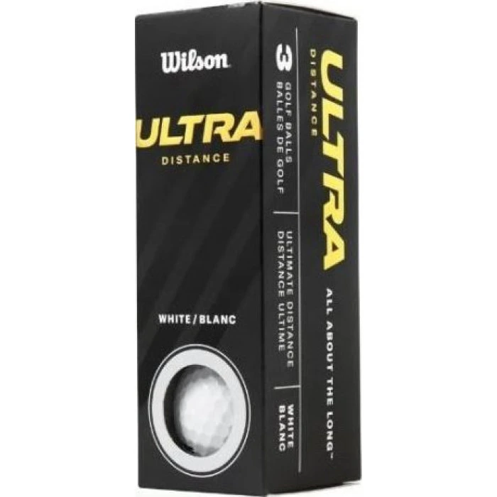 Мячи для гольфа Wilson ULTRA Distance 2023 15 шт, желтые