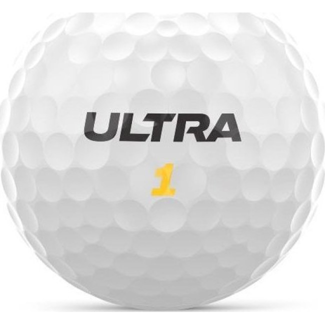 Мячи для гольфа Wilson ULTRA Distance 2023 15 шт, желтые