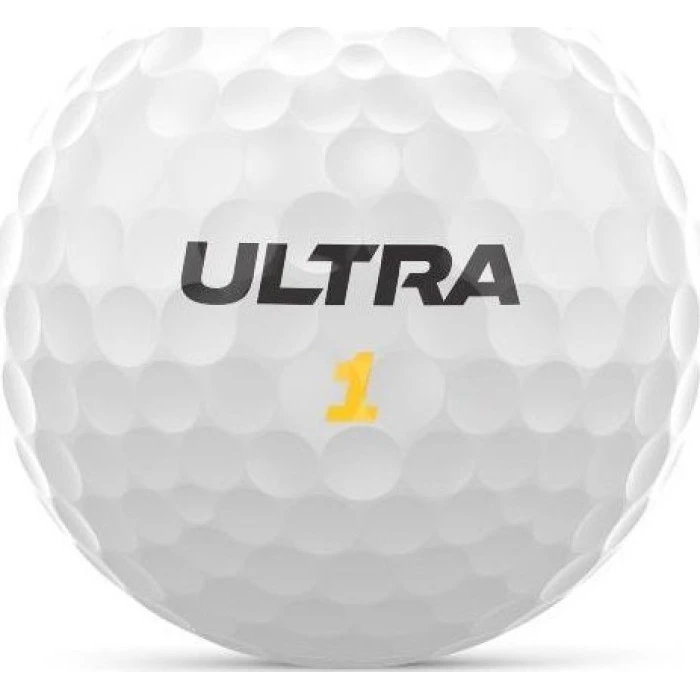 Мячи для гольфа Wilson ULTRA Distance 2023 15 шт, желтые