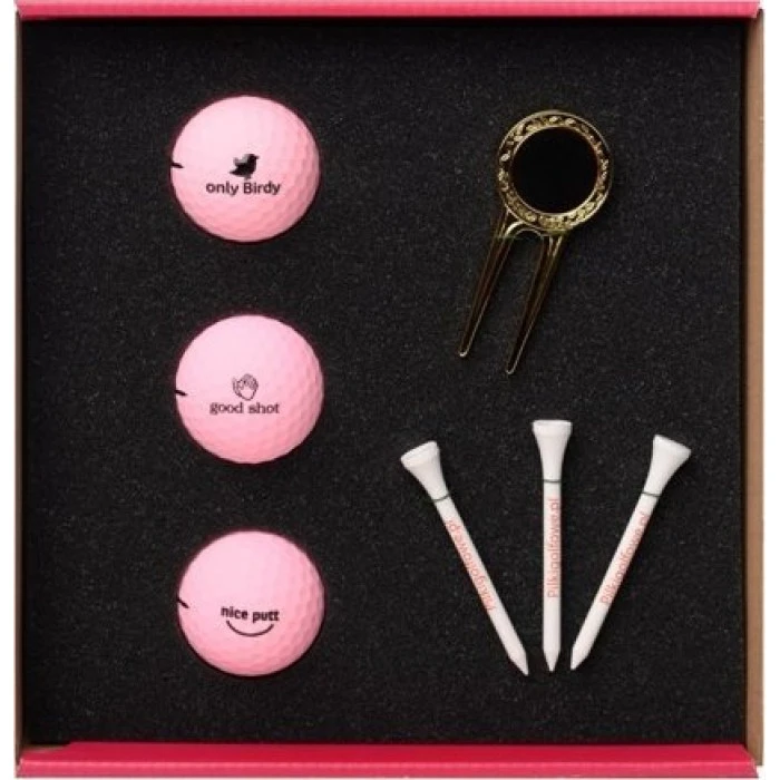 М'ячі для гольфу Toma Thank You Ladies Pack 3 шт, рожеві