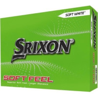 М'ячі для гольфу Srixon Soft Feel 12 шт, білі