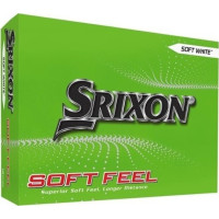 М'ячі для гольфу Srixon Soft Feel 12 шт, білі