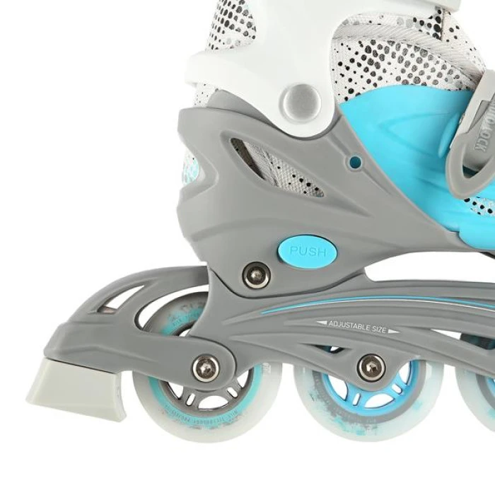 Ролики/Катки NH18331 4в1 NILS EXTREME - размер S (31-34) / голубые