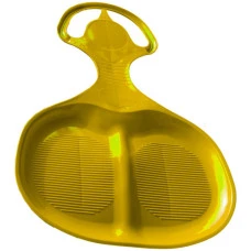 Тарілка-льодянка для катання на снігу MARMAT Big Yellow
