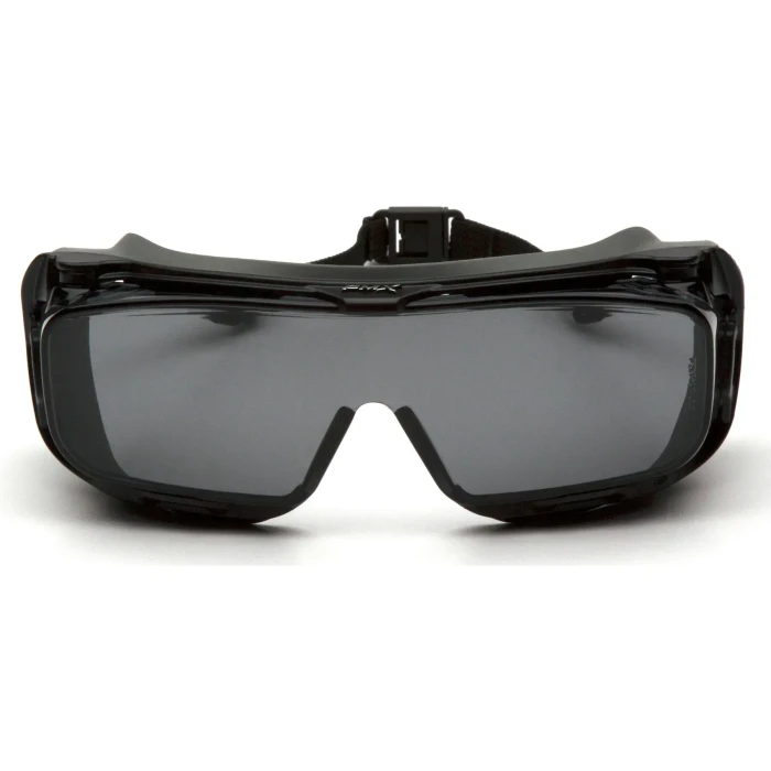 Очки защитные с уплотнителем Pyramex Cappture-Plus Super Anti-Fog H2MAX, серые