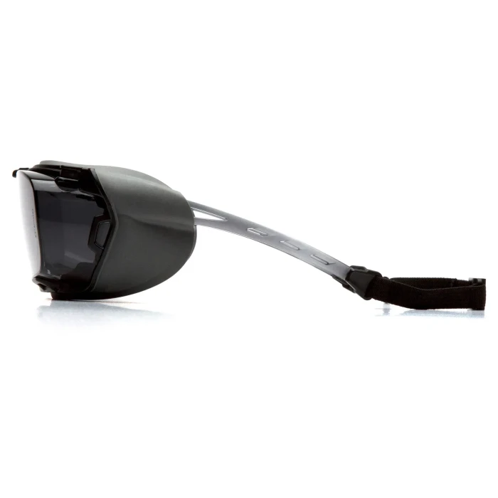 Очки защитные с уплотнителем Pyramex Cappture-Plus Super Anti-Fog H2MAX, серые