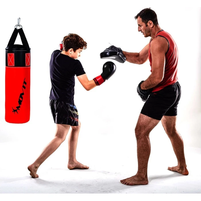 Детский боксерский мешок Movit + боксерские перчатки