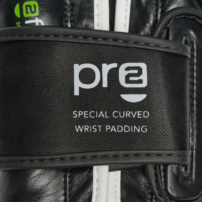 Перчатки боксерские с бинтами Leone GN115 PROFESSIONAL 2 размер 14 унций, черные