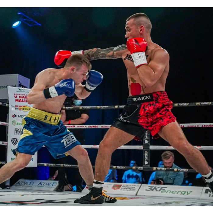 Рукавички боксерські Yakimasport WOLF L розмір 10 унцій, червоні