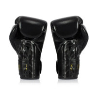 Перчатки боксерские с бинтами Fairtex BGVG1 размер 12 унций, черные