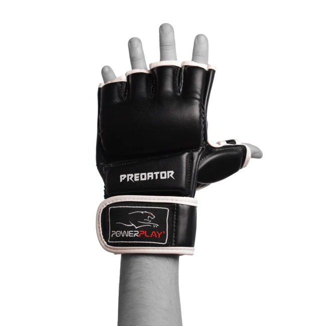 Перчатки для MMA PowerPlay 3056 размер XL, черные