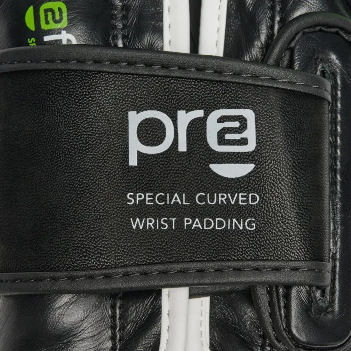 Рукавички боксерські з бинтами Leone GN115 PROFESSIONAL 2 розмір 16 унцій, чорно-зелені
