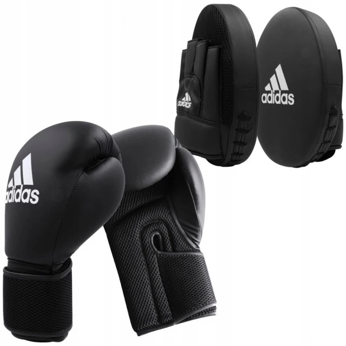 Боксерский набор ADIDAS Boxing Set Gloves - перчатки 12 oz