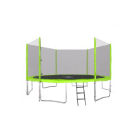 Батут SkyRamiz с наружной сеткой 12 футов 366 см зеленый